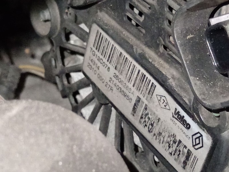 Recambio de alternador para renault megane iii berlina 5 p business referencia OEM IAM   