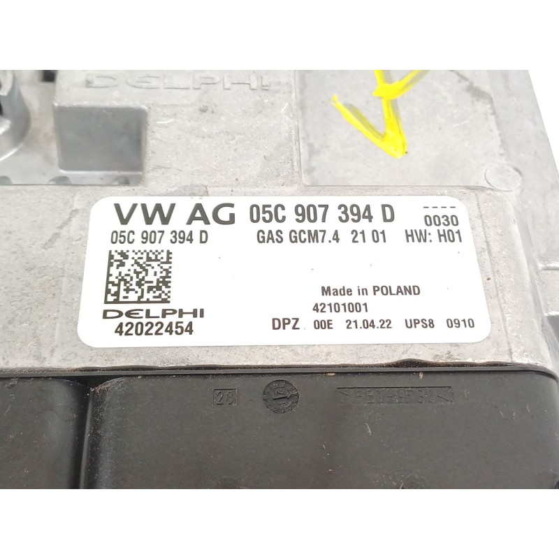 Recambio de centralita motor uce para seat ibiza (kj1) fr ib referencia OEM IAM 05C907394D  