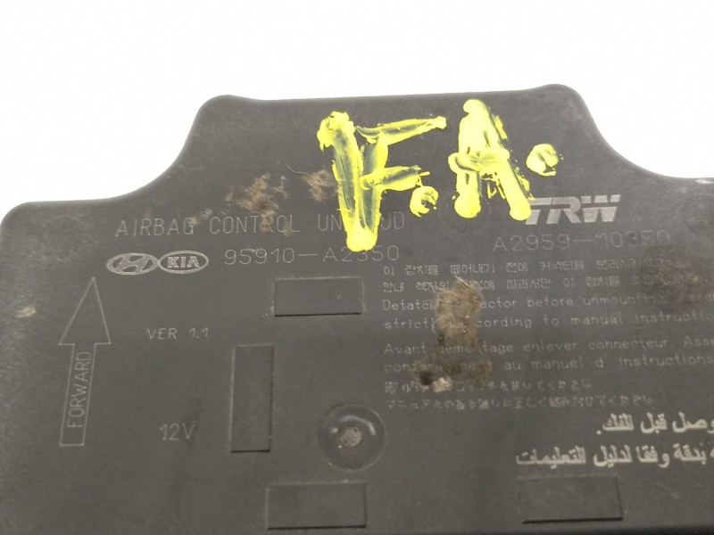 Recambio de centralita airbag para kia cee´d drive referencia OEM IAM 95910A2350  
