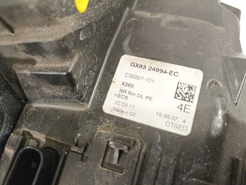 Recambio de cerradura puerta trasera derecha para jaguar xf r-sport referencia OEM IAM GX6324994EC  