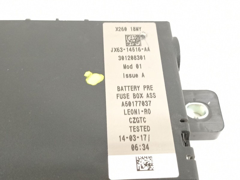 Recambio de caja reles / fusibles para jaguar xf r-sport referencia OEM IAM JX6314516AA  