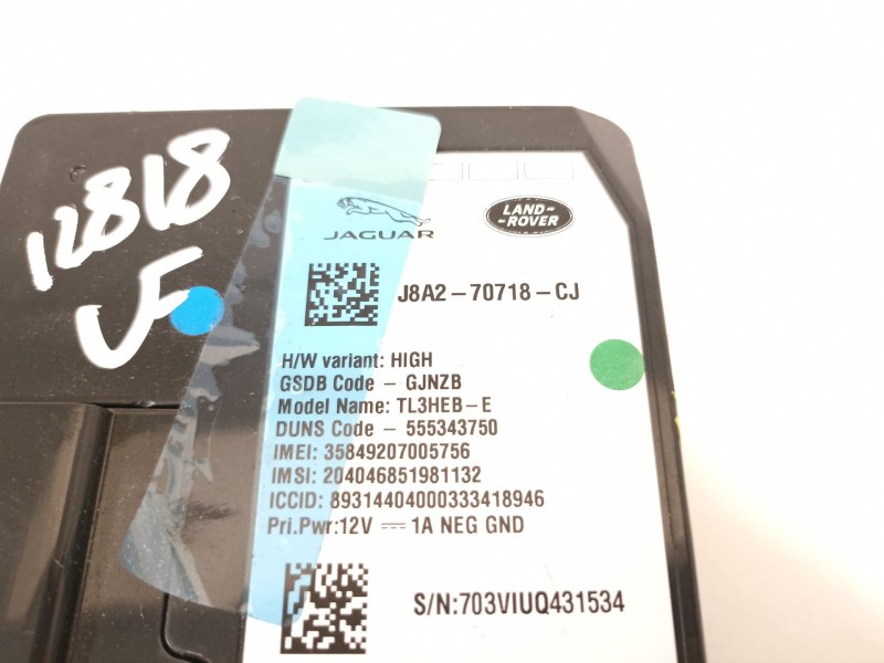 Recambio de modulo electronico para jaguar xf r-sport referencia OEM IAM J8A270718CJ  