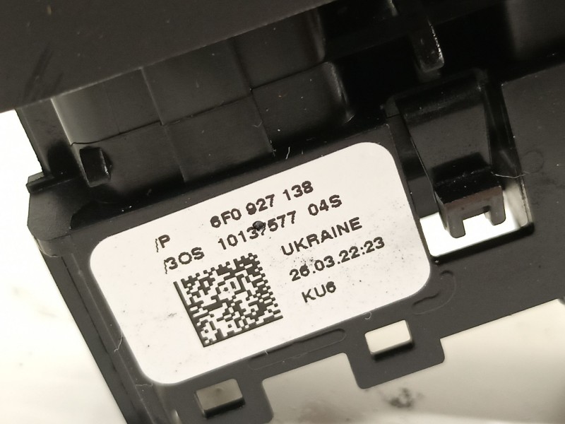 Recambio de mando multifuncion para seat ibiza (kj1) fr ib referencia OEM IAM 6F0927138  