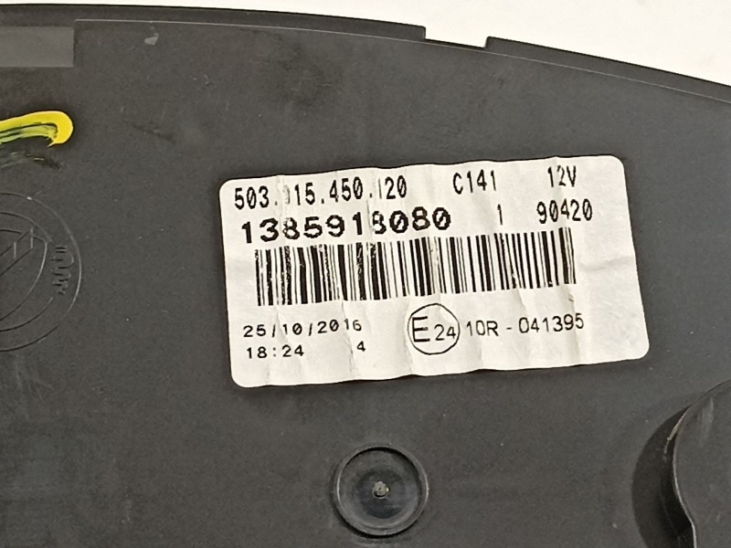 Recambio de cuadro instrumentos para fiat ducato combi 30 (290) 130 (l1h1) referencia OEM IAM 1385918080  