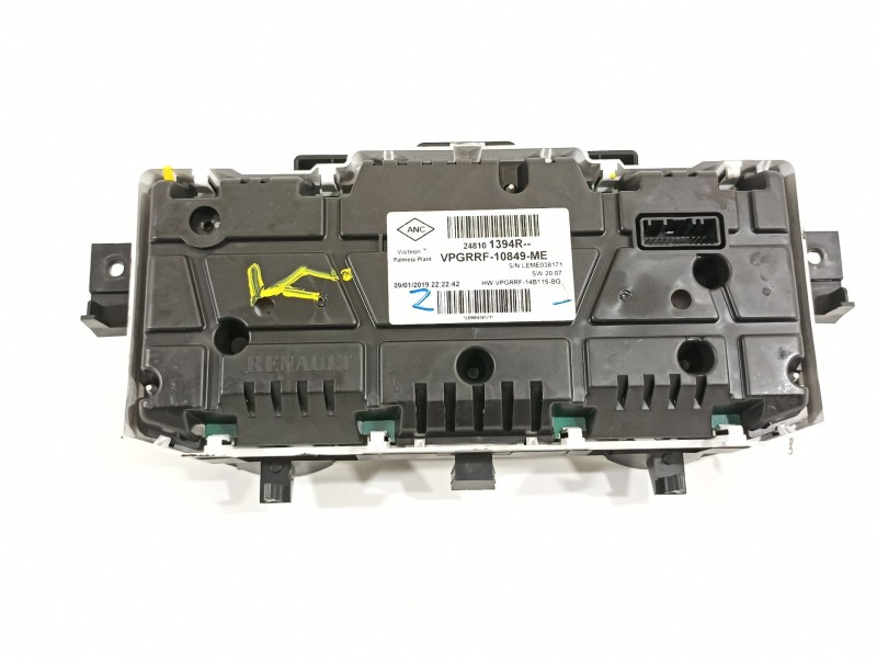 Recambio de cuadro instrumentos para renault captur limited referencia OEM IAM 248101394R  