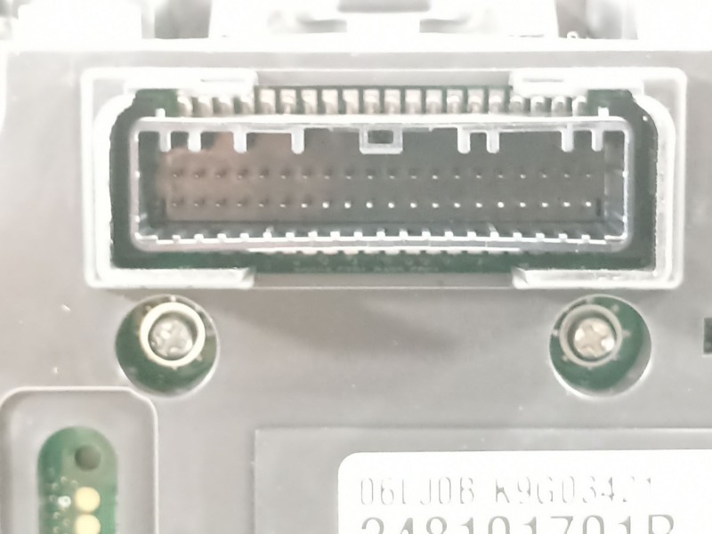 Recambio de cuadro instrumentos para renault clio v intens referencia OEM IAM 248101701r  