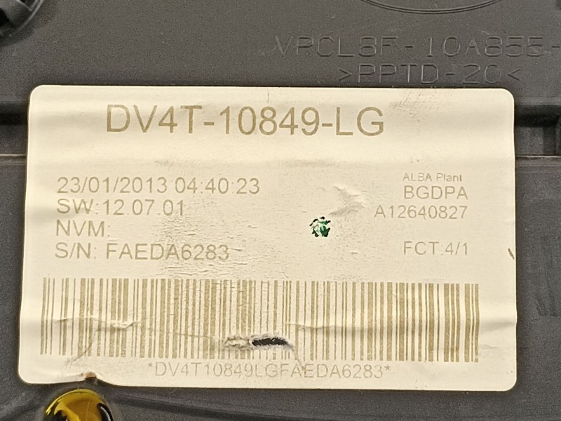 Recambio de cuadro instrumentos para ford kuga (cbs) titanium referencia OEM IAM DV4T10849LG  