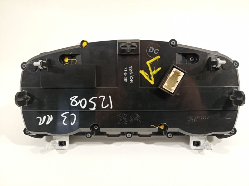Recambio de cuadro instrumentos para citroën c3 live referencia OEM IAM 9813361380  