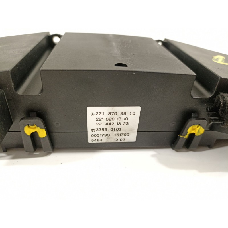 Recambio de mando climatizador para mercedes-benz clase s (w221) berlina 350 (221.056) referencia OEM IAM 22187098  