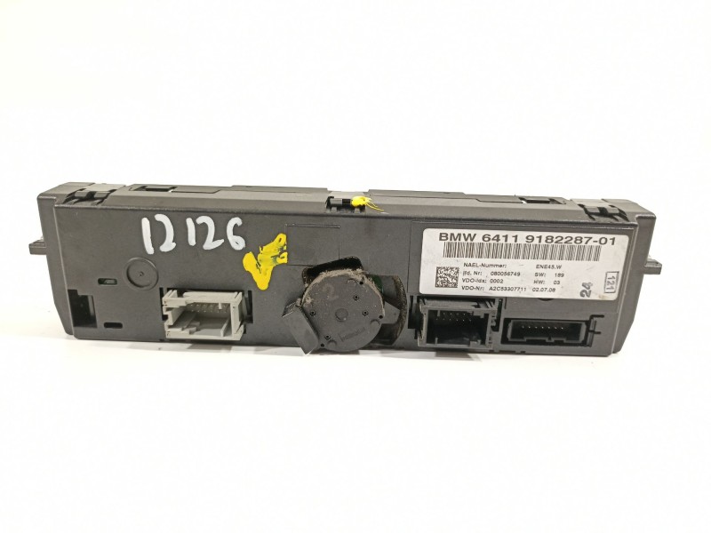 Recambio de mando climatizador para bmw serie 1 berlina (e81/e87) 118d referencia OEM IAM 64119182287  