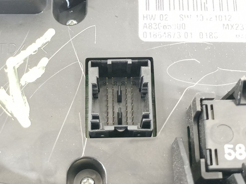 Recambio de mando climatizador para fiat nuova 500 (150) star referencia OEM IAM 735629318  