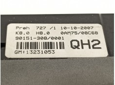 Recambio de mando calefaccion / aire acondicionado para opel zafira b cosmo referencia OEM IAM 13231053   2