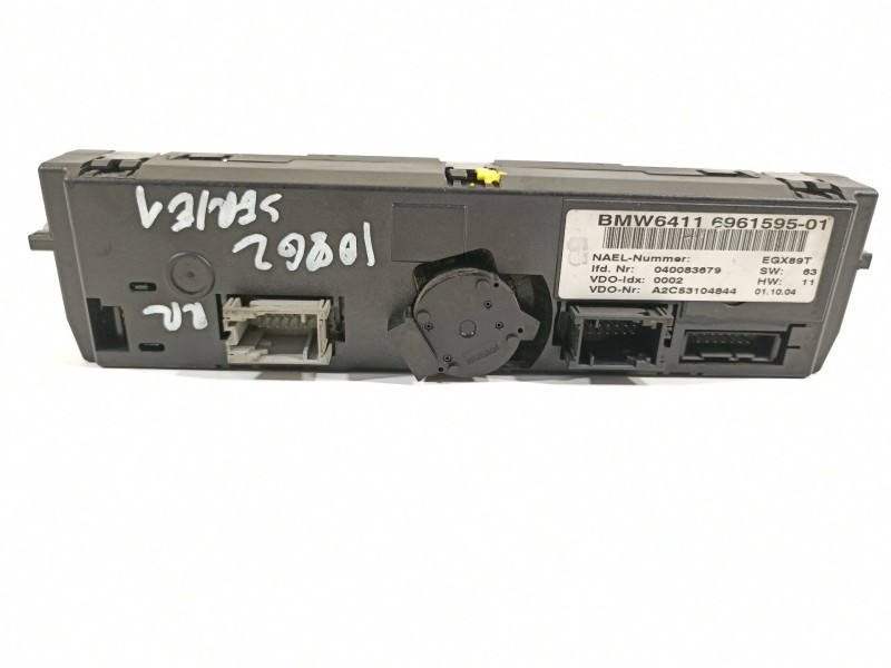 Recambio de mando climatizador para bmw serie 1 berlina (e81/e87) 120d referencia OEM IAM 64116961595  