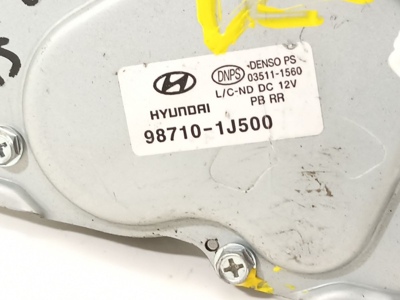 Recambio de motor limpia trasero para hyundai i20 city s referencia OEM IAM 987101J500  