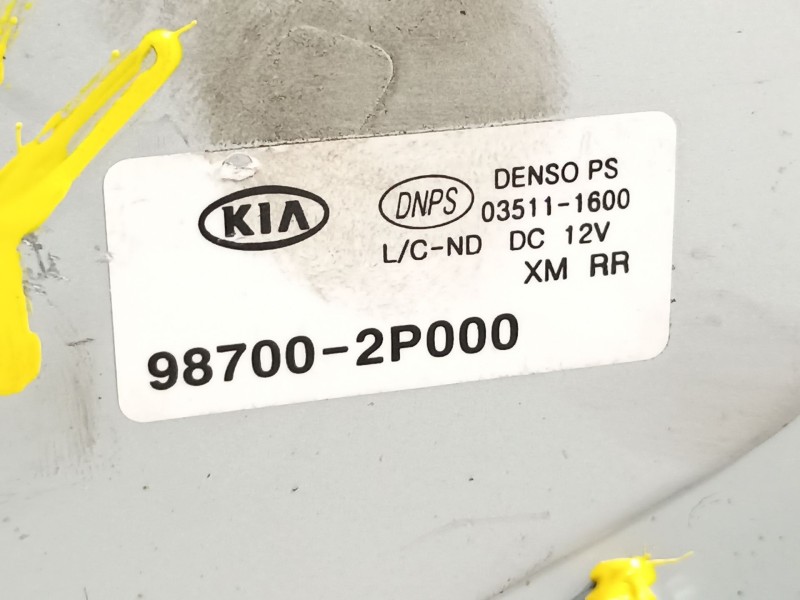 Recambio de motor limpia trasero para kia sorento active 4wd referencia OEM IAM 987002P000  