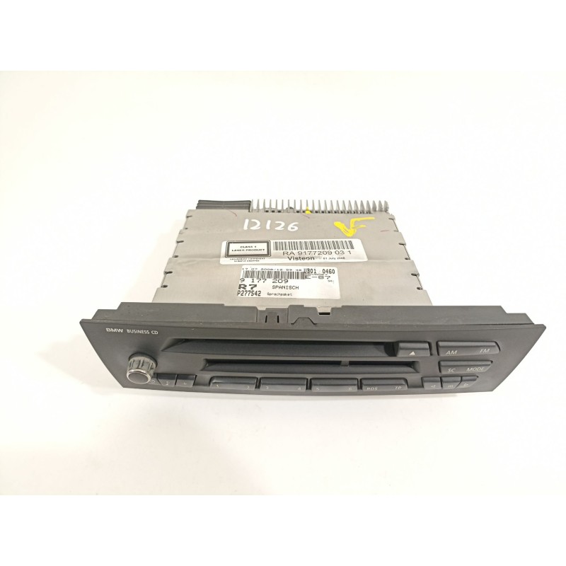 Recambio de sistema audio / radio cd para bmw serie 1 berlina (e81/e87) 118d referencia OEM IAM 917720903  9177209