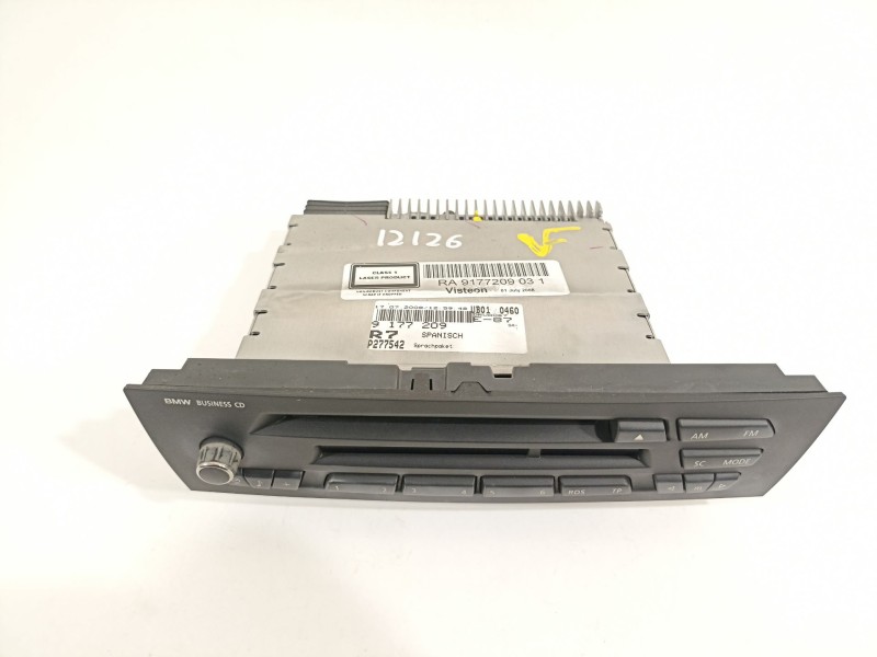 Recambio de sistema audio / radio cd para bmw serie 1 berlina (e81/e87) 118d referencia OEM IAM 917720903  9177209