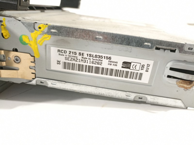 Recambio de sistema audio / radio cd para seat mii (kf1) reference referencia OEM IAM 1SL035156  