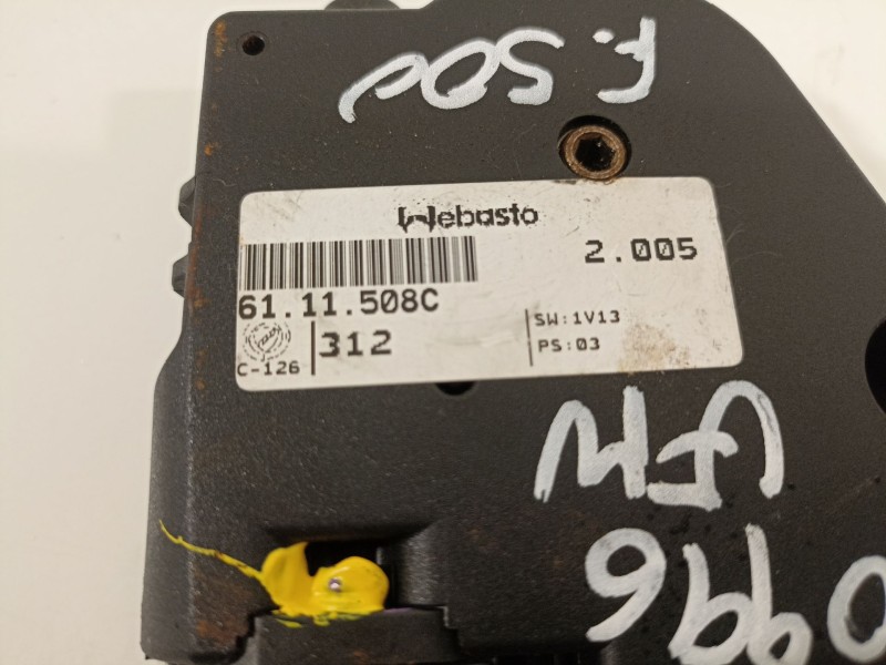 Recambio de motor techo electrico para fiat nuova 500 (150) blackjack referencia OEM IAM 6111508C WR09C05AA 2226114A