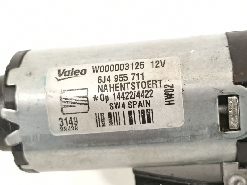 Recambio de motor limpia trasero para seat ibiza (6j5) ecomotive referencia OEM IAM 6J4955711  