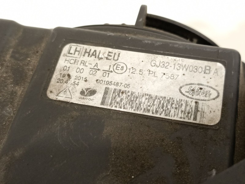 Recambio de faro izquierdo para land rover range rover evoque (l538) 2.0 d 4x4 referencia OEM IAM GJ3213W030B  LR072626