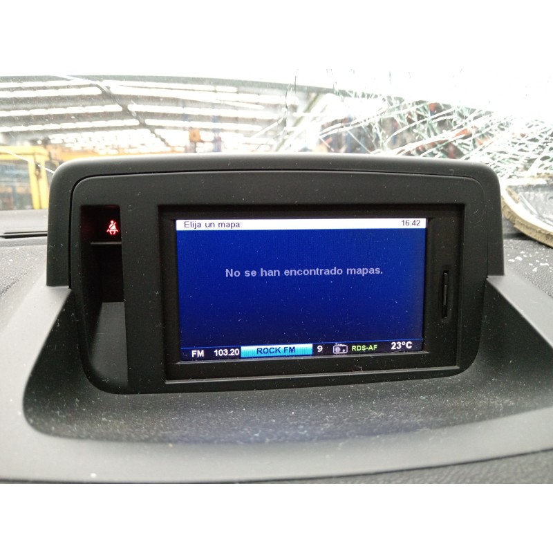 Recambio de sistema navegacion gps para renault megane iii coupe bose edition referencia OEM IAM   