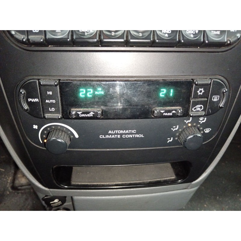 Recambio de mando climatizador para chrysler voyager iv (rg, rs) 2.5 crd referencia OEM IAM   