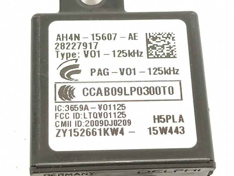 Recambio de modulo electronico para land rover range rover evoque (l538) 2.0 d 4x4 referencia OEM IAM AH4N15607AE  LR020114