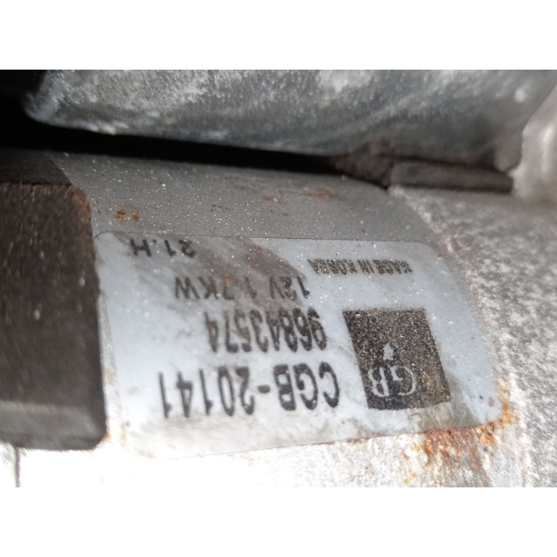 Recambio de motor arranque para chevrolet captiva van (c100) vcdi a las 4 ruedas referencia OEM IAM    Recambio de motor arranque para chevrolet captiva van (c100) vcdi a las 4 ruedas referencia OEM IAM