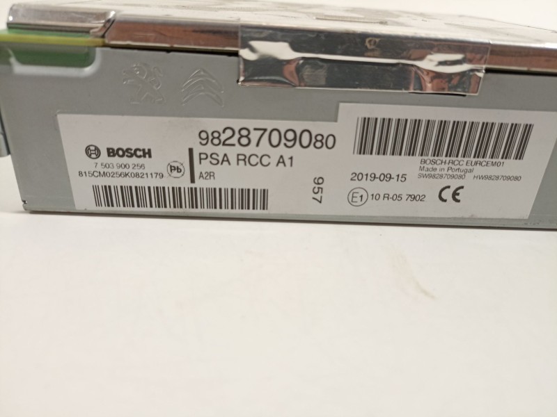 Recambio de sistema audio / radio cd para peugeot 208 2020 referencia OEM IAM 9828709080  
