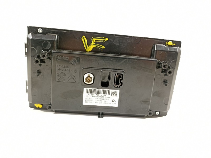 Recambio de pantalla multifuncion para peugeot 208 2020 referencia OEM IAM 9828476980  