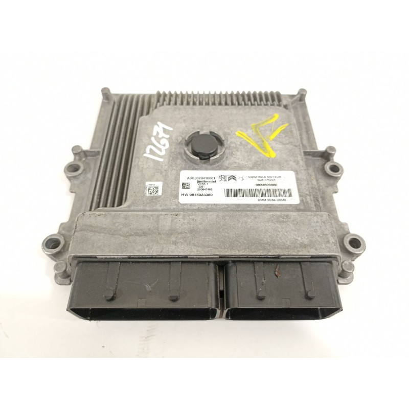 Recambio de centralita motor uce para peugeot 208 2020 referencia OEM IAM 9834609880  