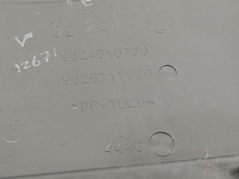 Recambio de no identificado para peugeot 208 2020 referencia OEM IAM 9824510780  