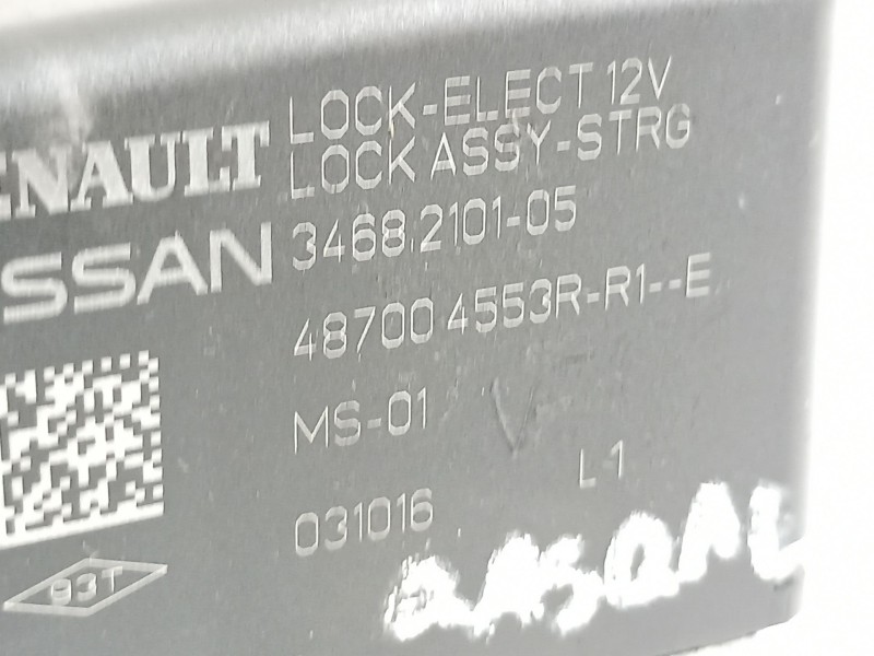 Recambio de antirrobo para nissan qashqai (j11) 360 referencia OEM IAM 3468210105  487004553r