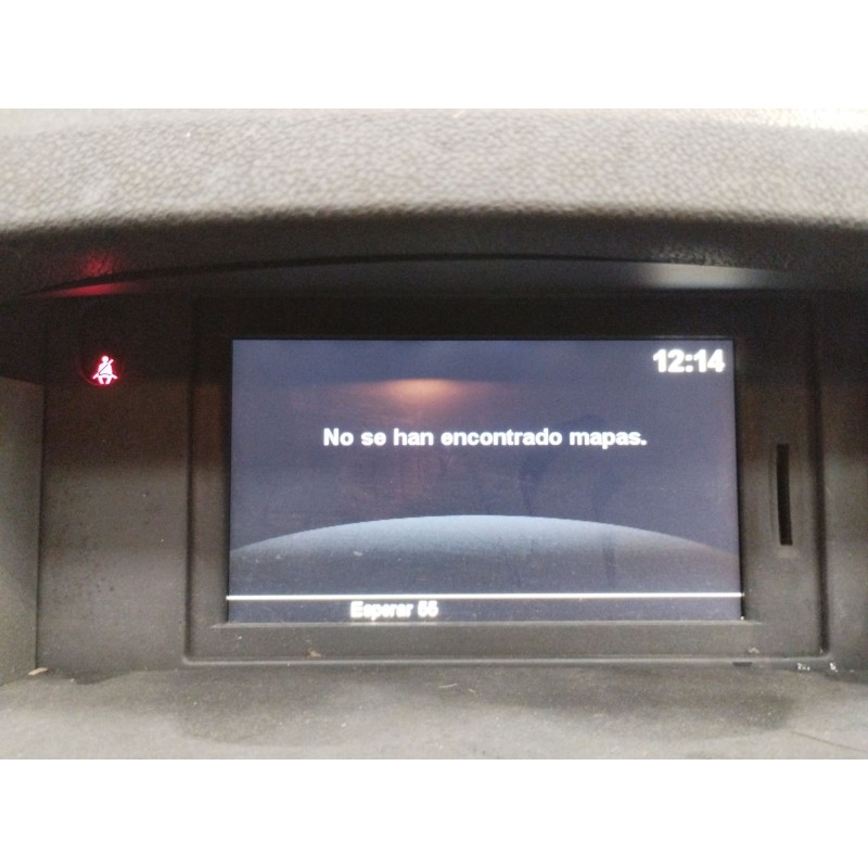 Recambio de pantalla multifuncion para renault laguna iii dynamique tomtom referencia OEM IAM   