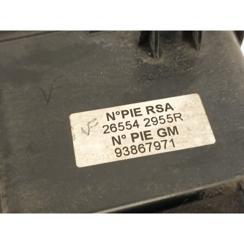 Recambio de piloto trasero derecho para opel vivaro b kasten/combi combi l1 2.9t referencia OEM IAM 265542955R  