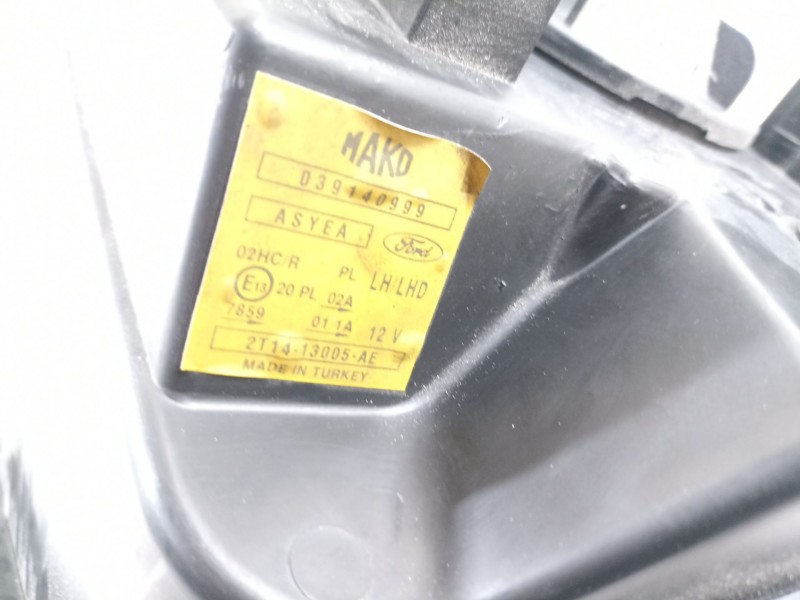 Recambio de faro izquierdo para ford transit connect (tc7) furgón ft 200s referencia OEM IAM 2T1413005AE  