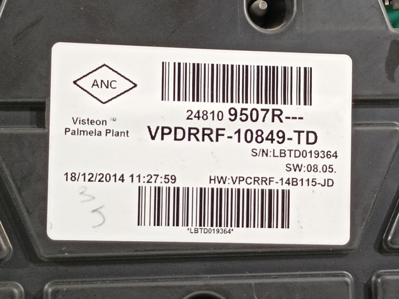 Recambio de cuadro instrumentos para opel vivaro b kasten/combi combi l1 2.9t referencia OEM IAM 248109507R  