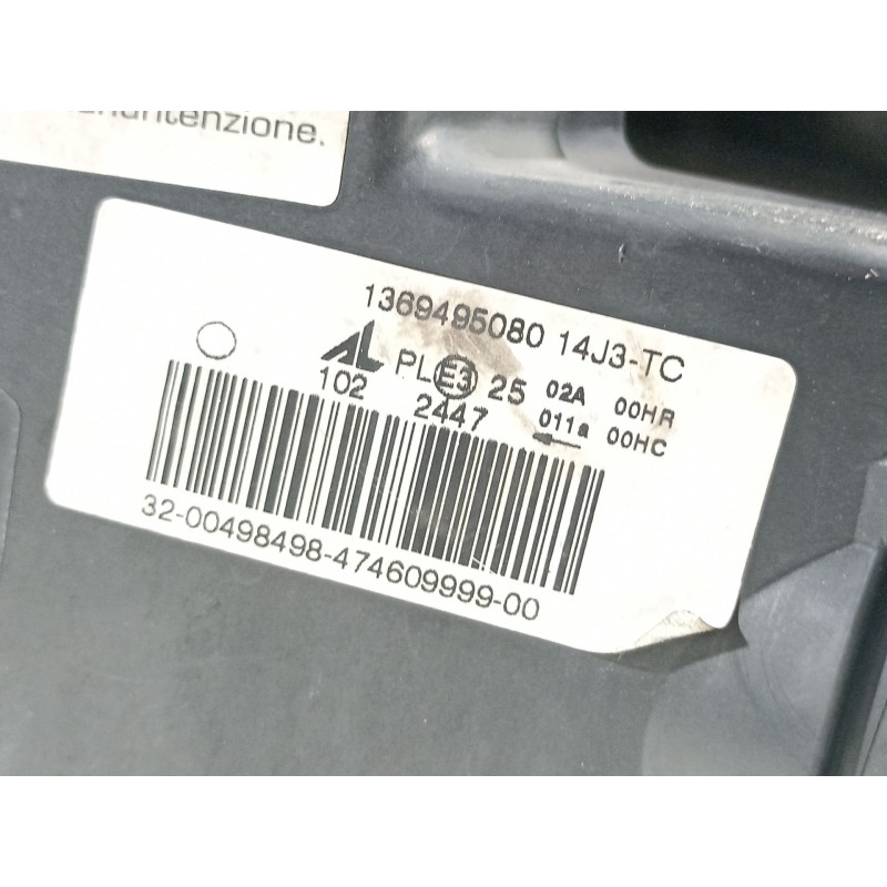 Recambio de faro izquierdo para fiat ducato caja/chasis (250_) 115 multijet 2,0 d referencia OEM IAM 1369495080  47460939