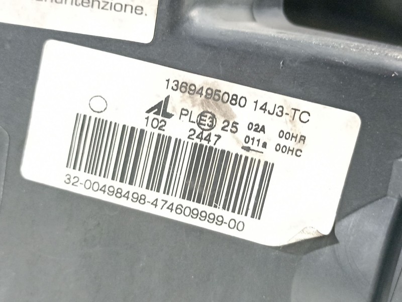 Recambio de faro izquierdo para fiat ducato caja/chasis (250_) 115 multijet 2,0 d referencia OEM IAM 1369495080  47460939