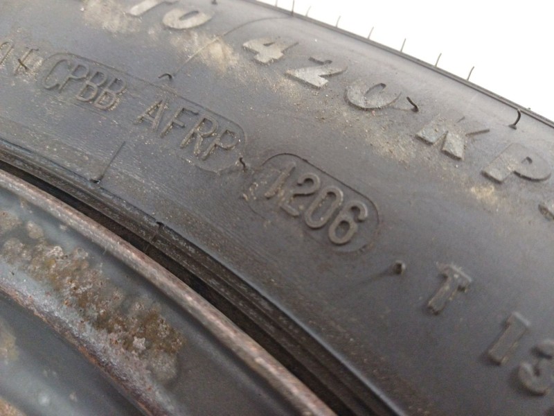 Recambio de neumatico repuesto para bmw x3 (e83) 2.0d referencia OEM IAM 6758778  T135-90R17 104M