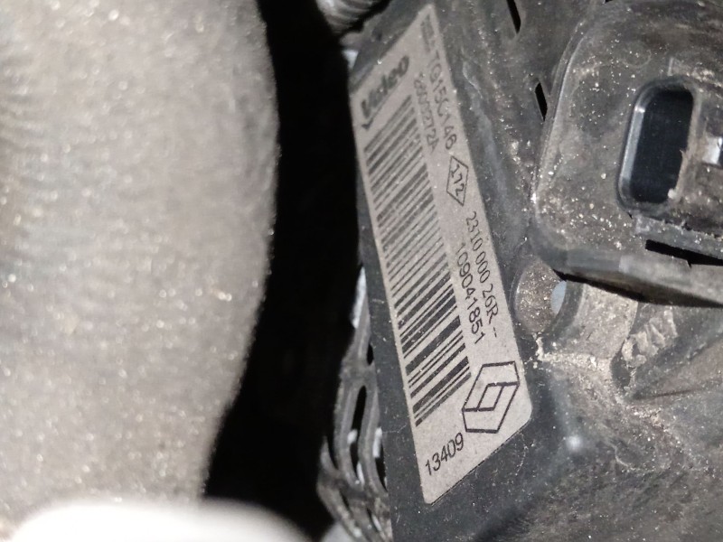 Recambio de alternador para renault megane iii sport tourer dynamique referencia OEM IAM   