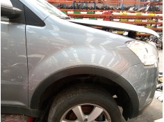 Recambio de aleta delantera derecha para ssangyong korando line 4x2 referencia OEM IAM