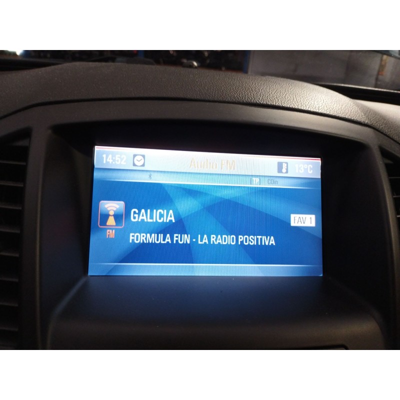 Recambio de pantalla multifuncion para opel insignia berlina cosmo referencia OEM IAM   