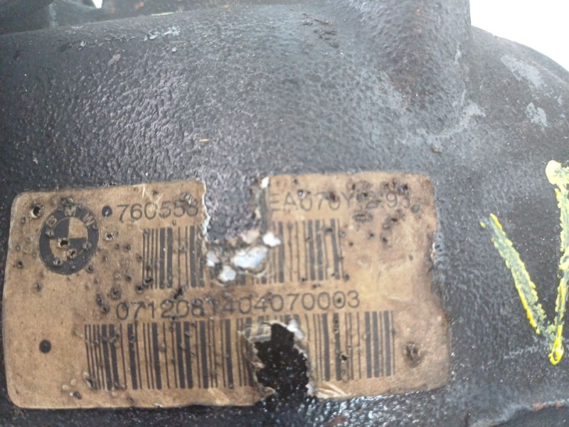 Recambio de diferencial trasero para bmw serie 1 lim. (f20) 116d efficientdynamics edition referencia OEM IAM 7605587  7514992