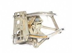 Recambio de elevalunas trasero izquierdo para saab 9-3 cabrio 2.0 se turbo referencia OEM IAM 485191   2