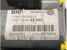 Recambio de elevalunas trasero izquierdo para seat leon (1p1) reference referencia OEM IAM 1P0867443A   2