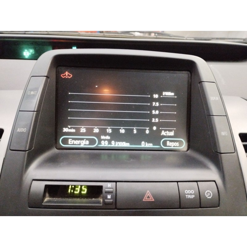 Recambio de pantalla multifuncion para toyota prius (nhw20) basis referencia OEM IAM   