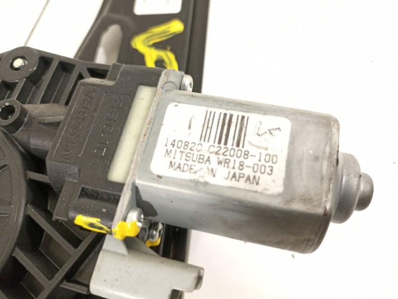 Recambio de elevalunas delantero derecho para nissan pulsar (c13) acenta referencia OEM IAM 807003zl0b  