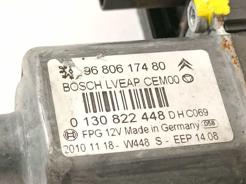 Recambio de elevalunas trasero derecho para peugeot 308 sw envy referencia OEM IAM 9680973680  